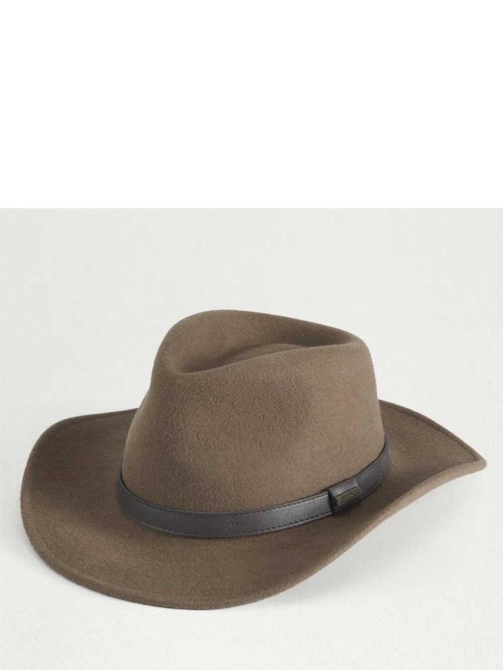Pendleton Men’s Tan Outback Hat 100% Wool Felt Crushable Water Repellent